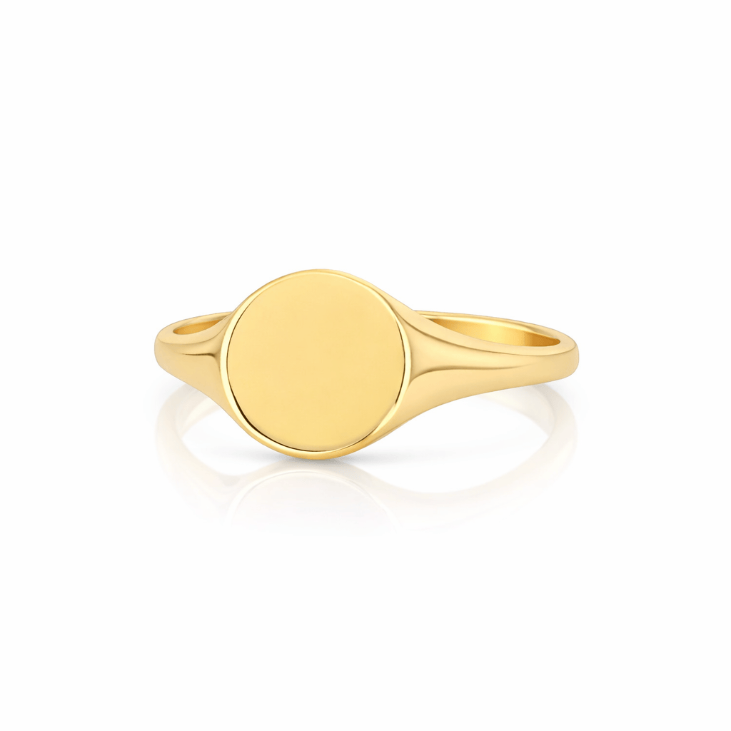 Curated Los Angeles RINGS Round Signet Ring