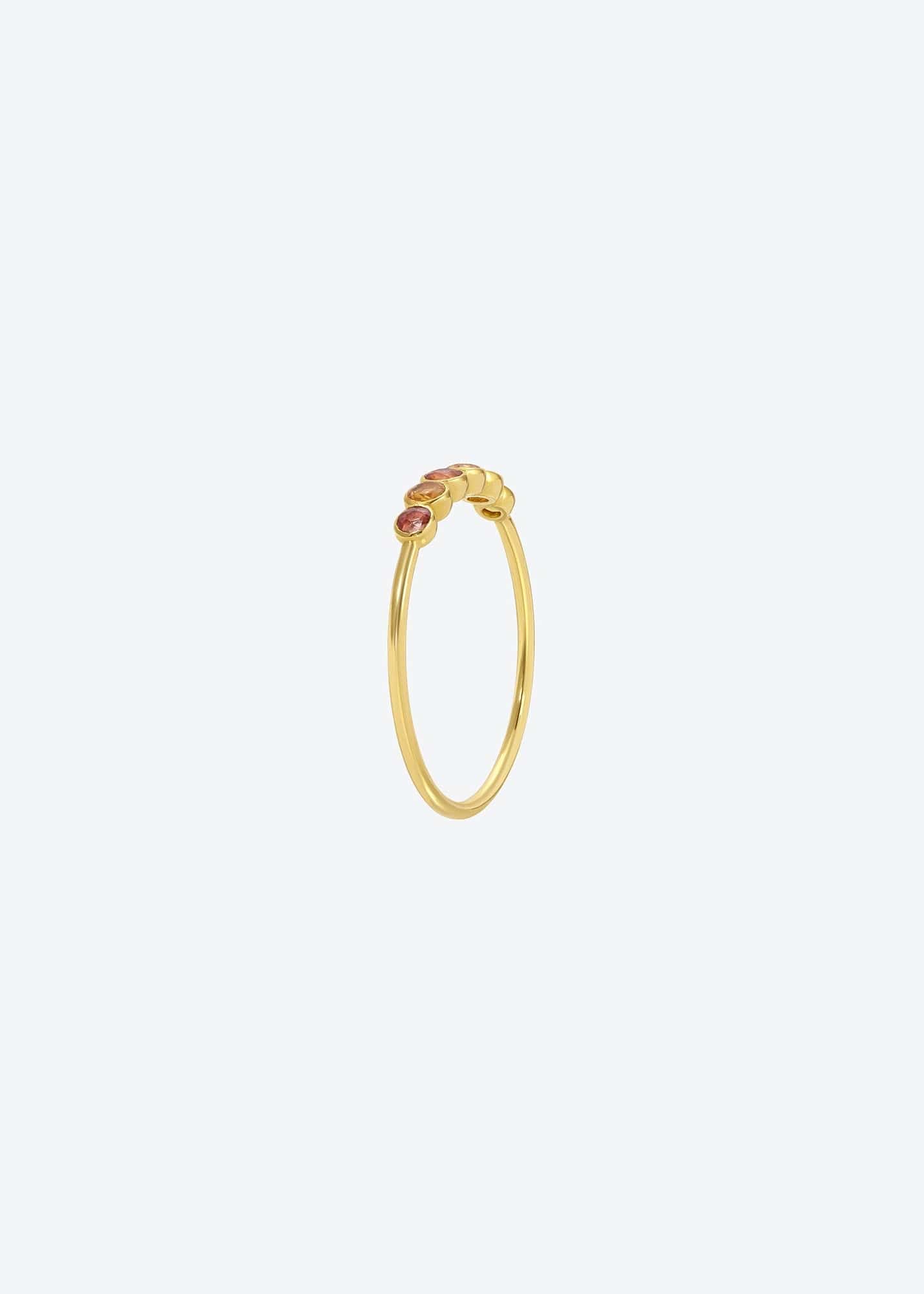 christinamagdolna RINGS Sapphire Sunset Ring