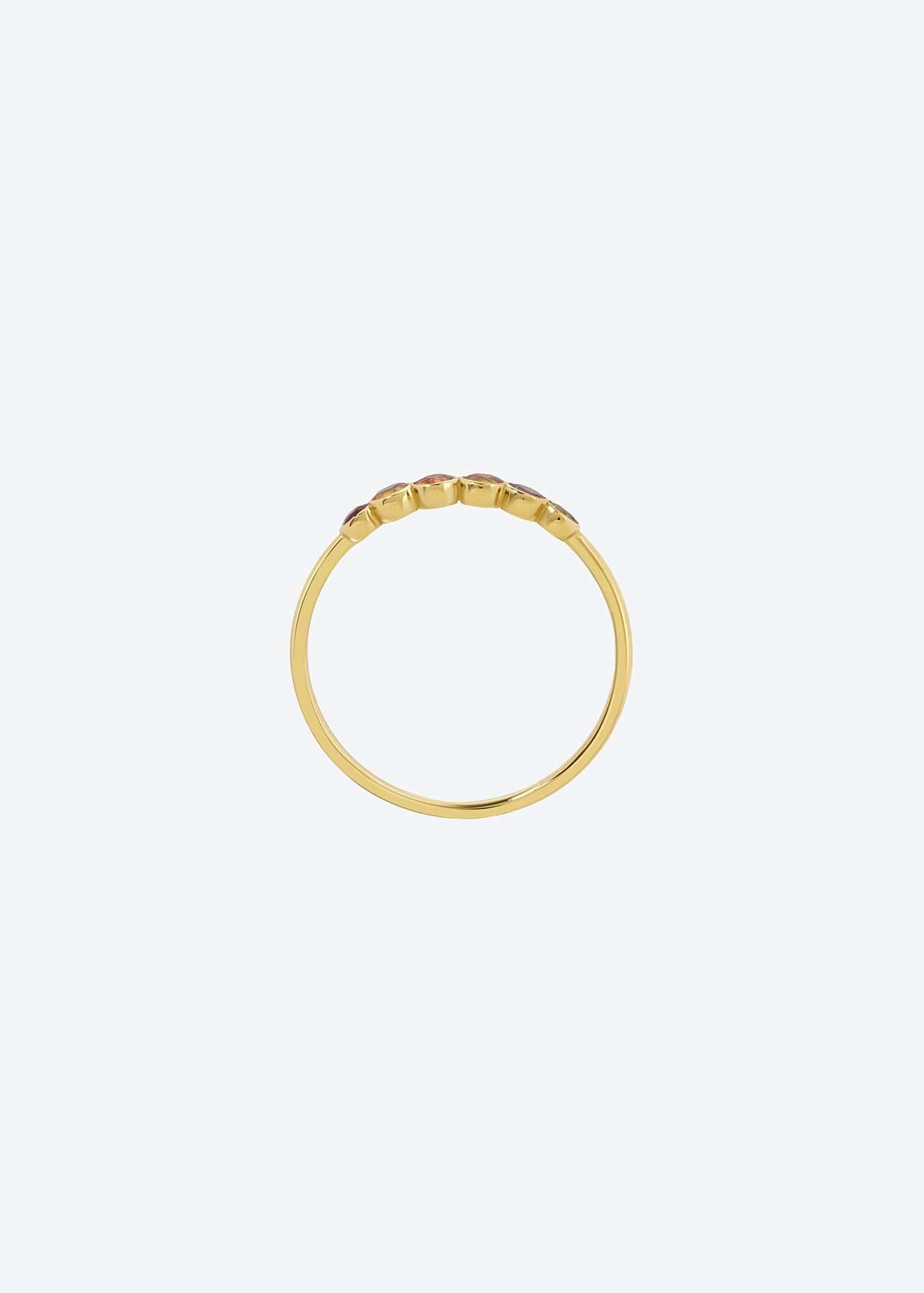 christinamagdolna RINGS Sapphire Sunset Ring