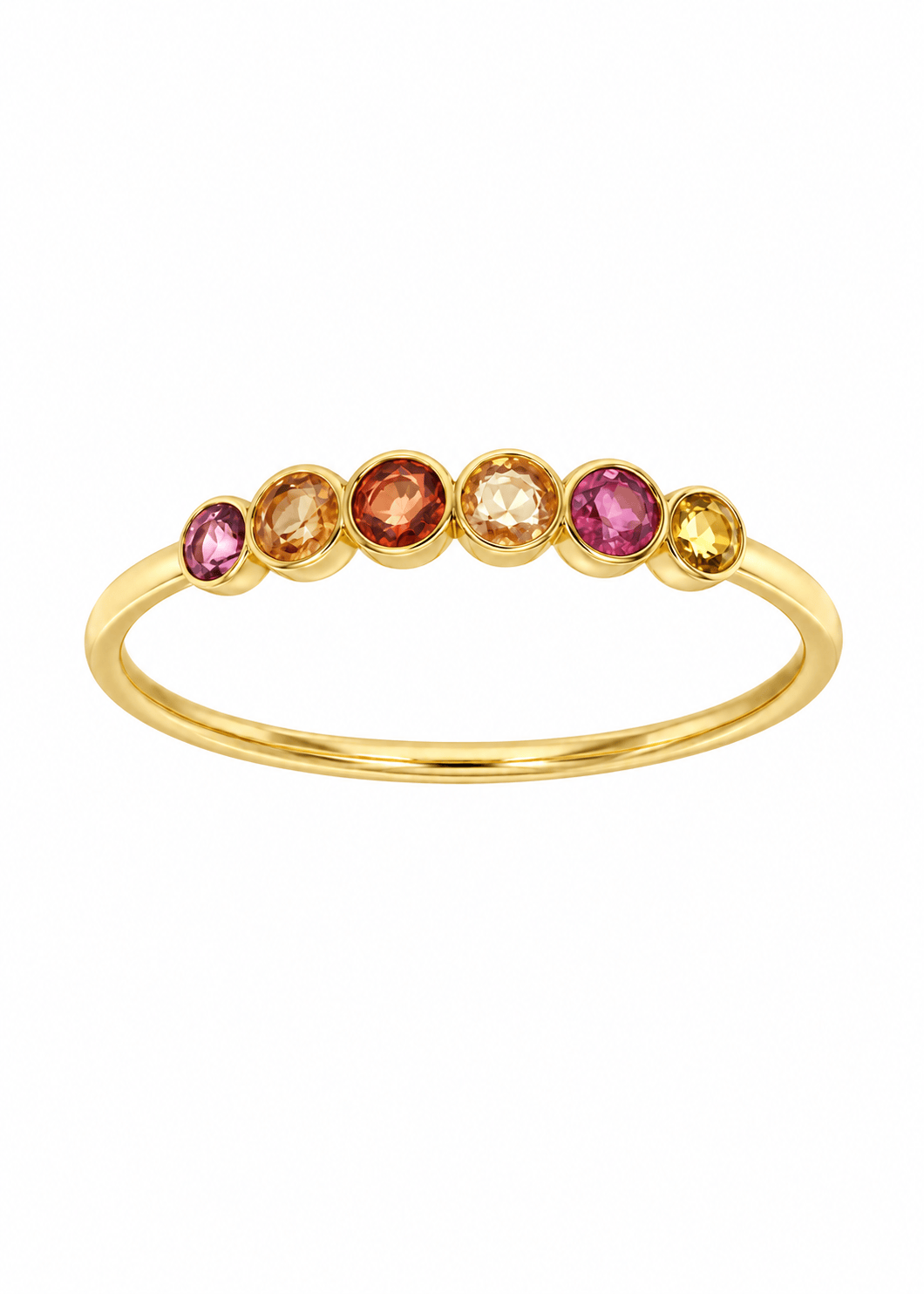 christinamagdolna RINGS Sapphire Sunset Ring