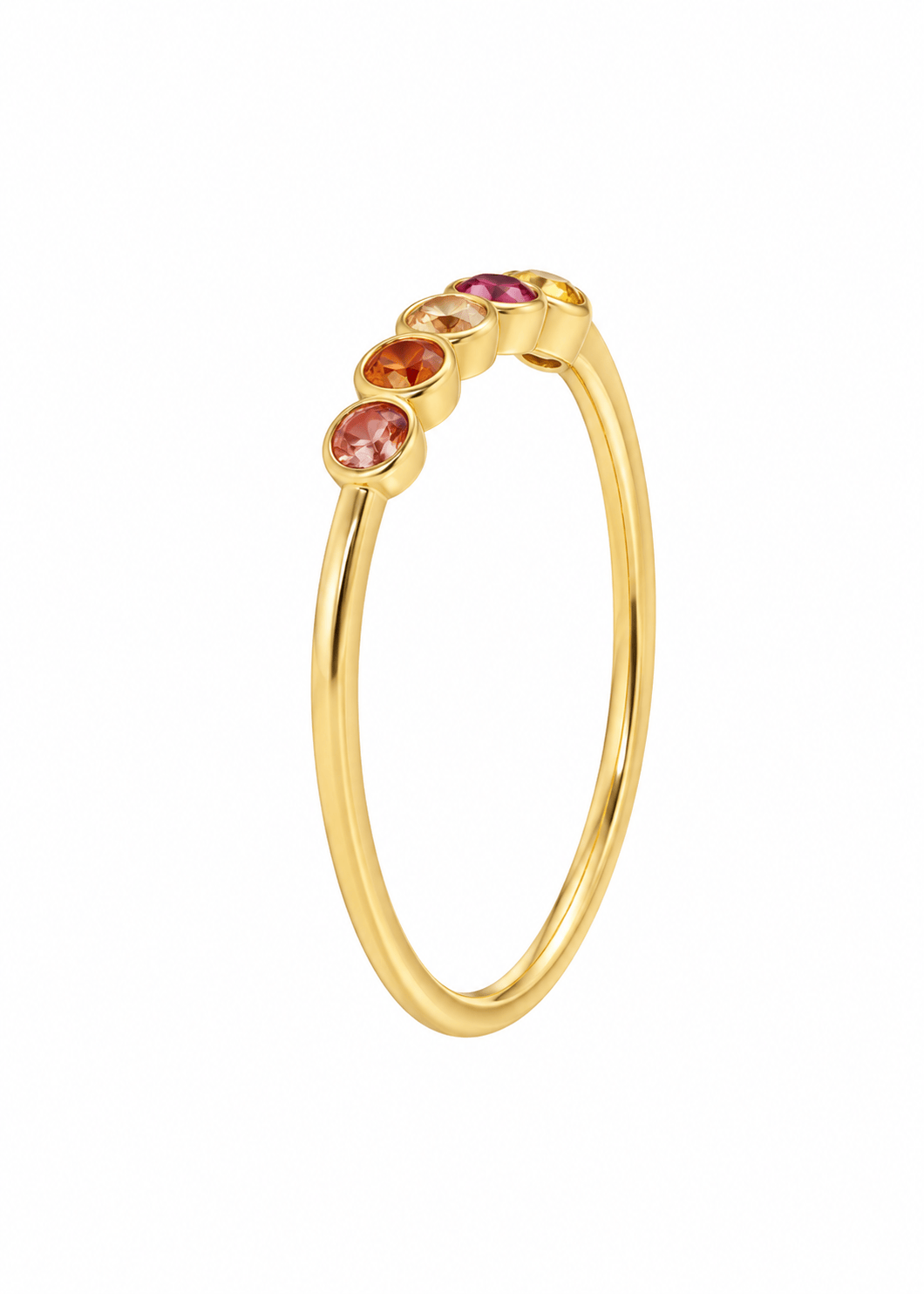 christinamagdolna RINGS Sapphire Sunset Ring