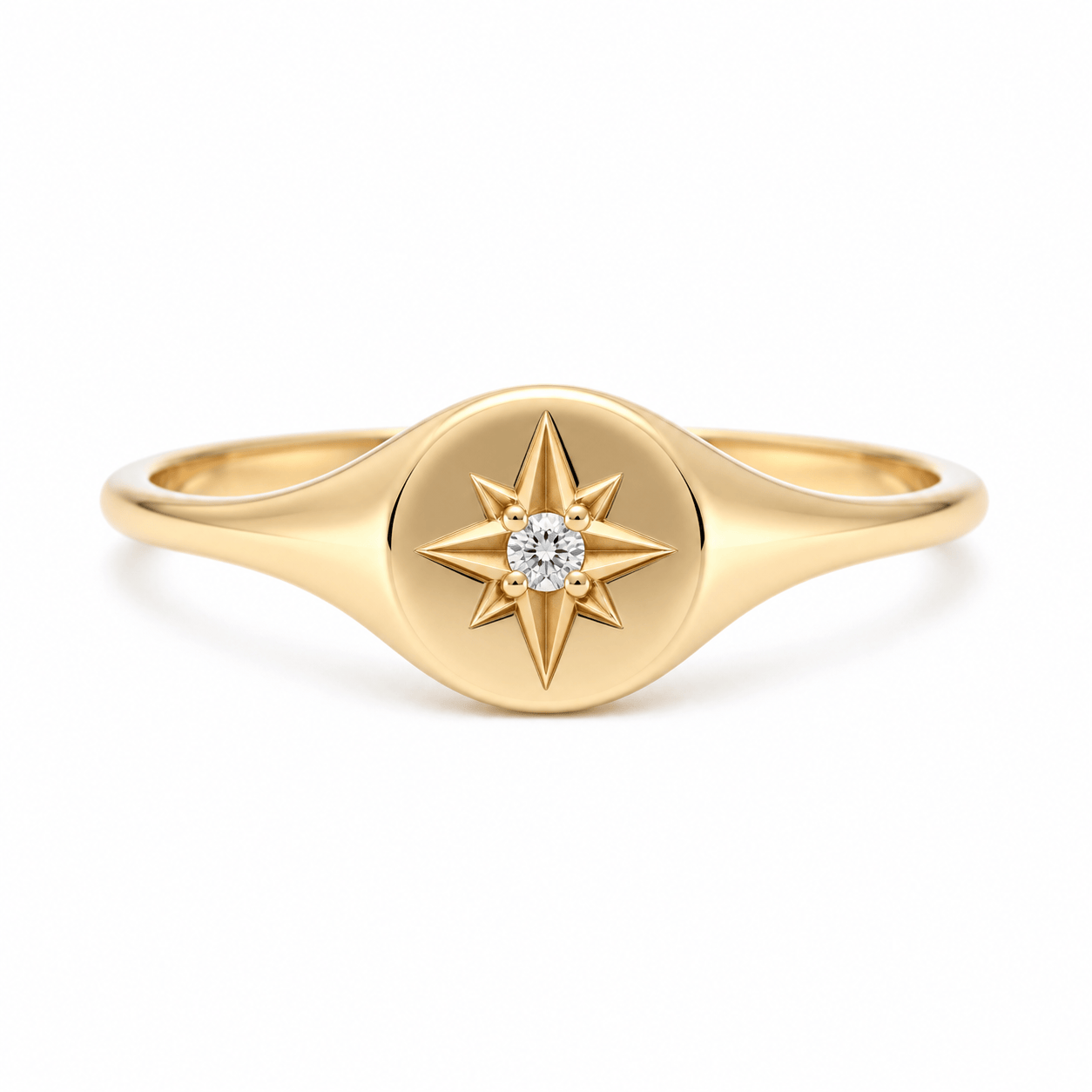 Amazing Grace RINGS Star Signet Pinky Ring