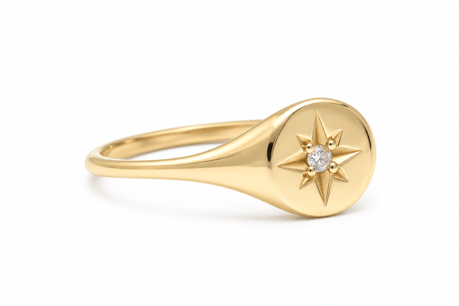 Amazing Grace RINGS Star Signet Pinky Ring