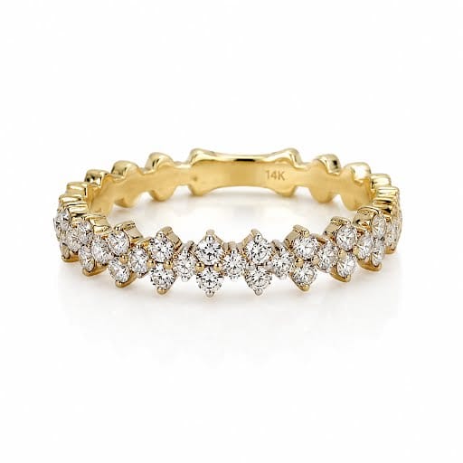 Curated Los Angeles RINGS Tiered Diamond Ring