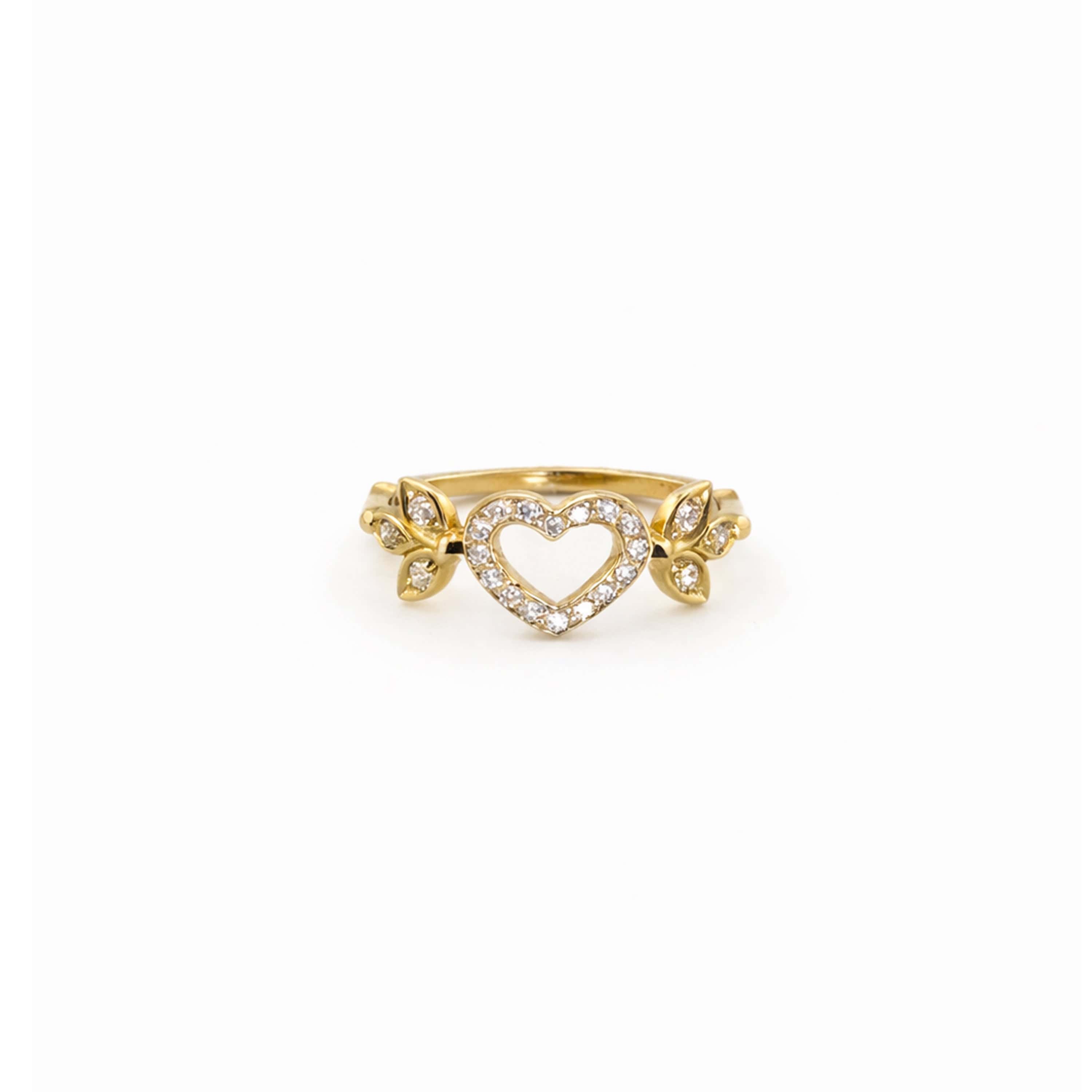 Reign RINGS Vajra Diamond Heart Ring
