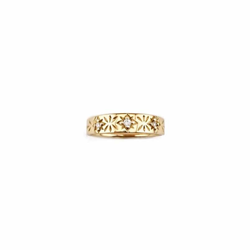 Reign RINGS Vajra Diamond Reflections Band