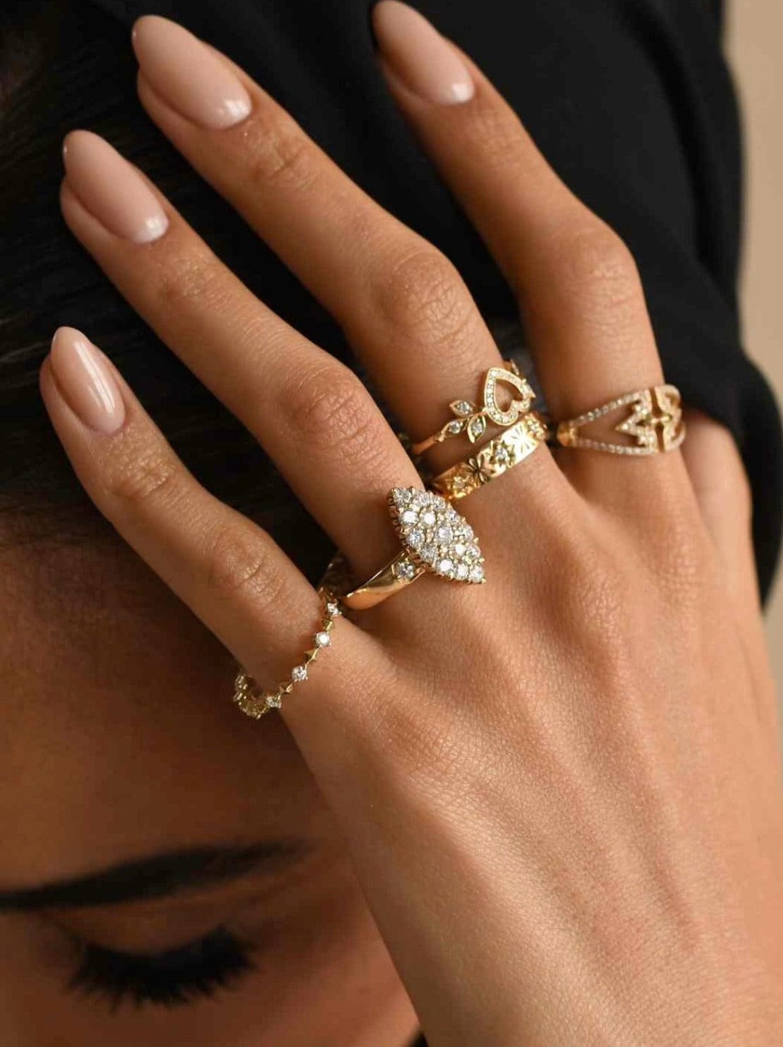 Reign RINGS Vajra Diamond Reflections Band