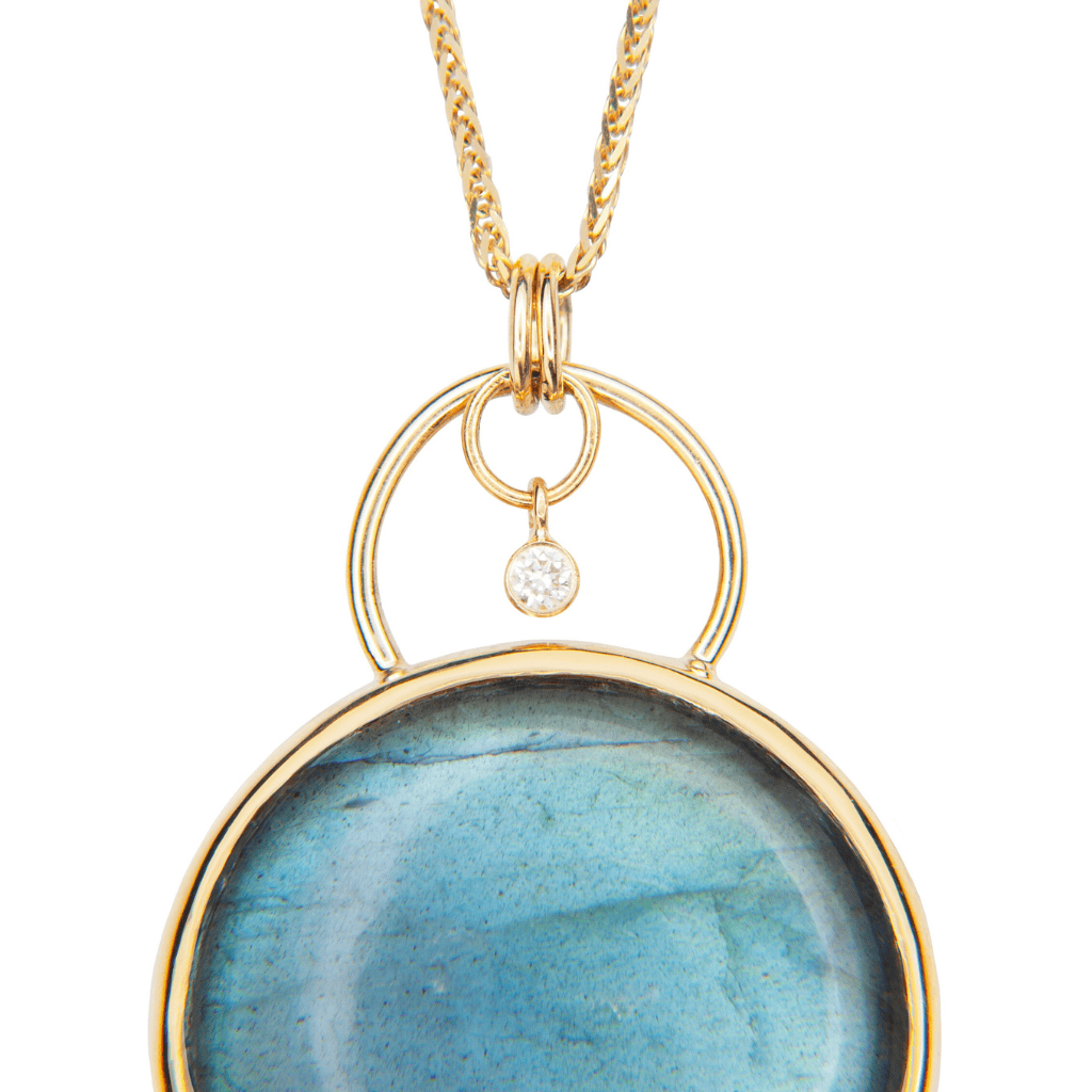 Sublimity round labradorite