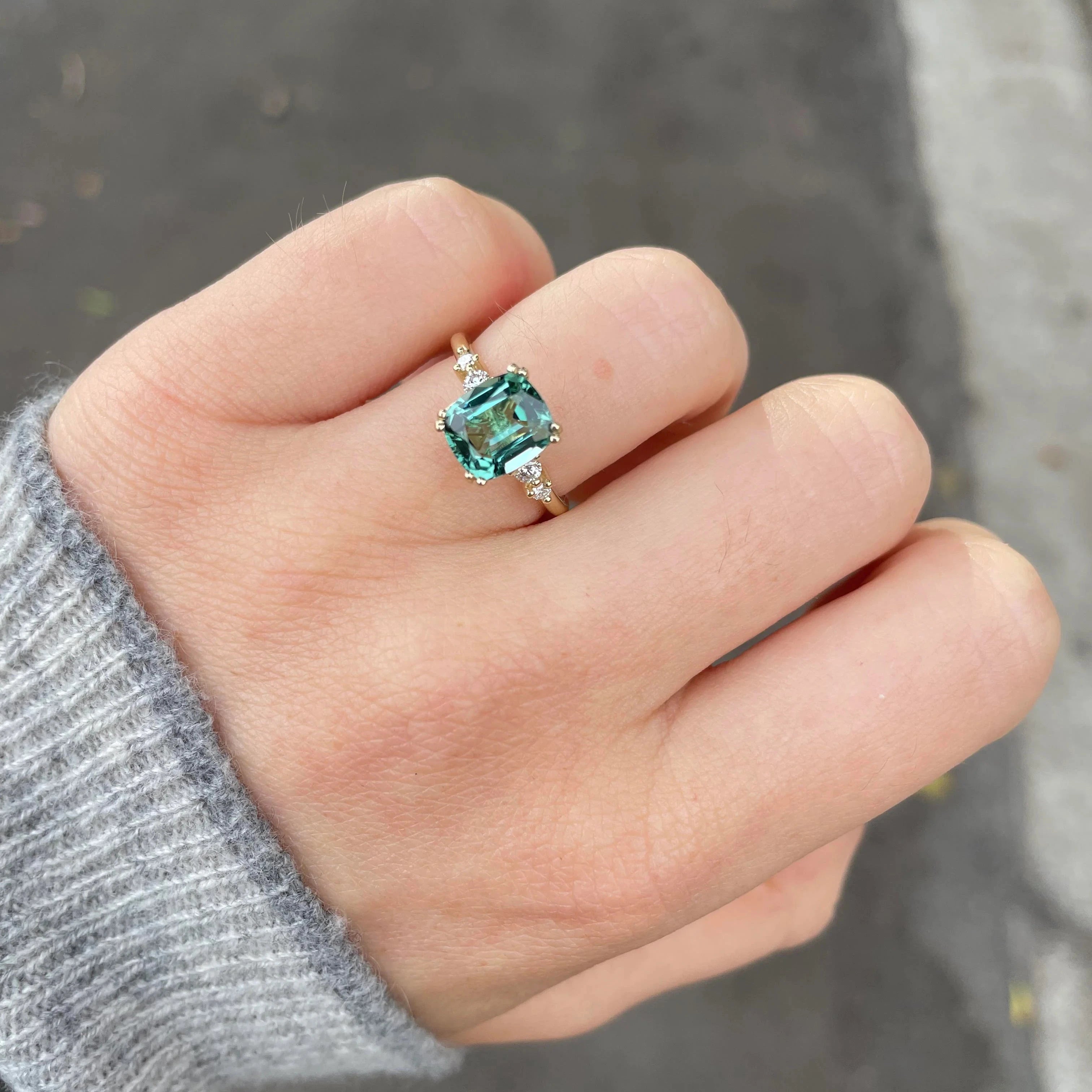 Lyra Five-Stone Engagement Ring