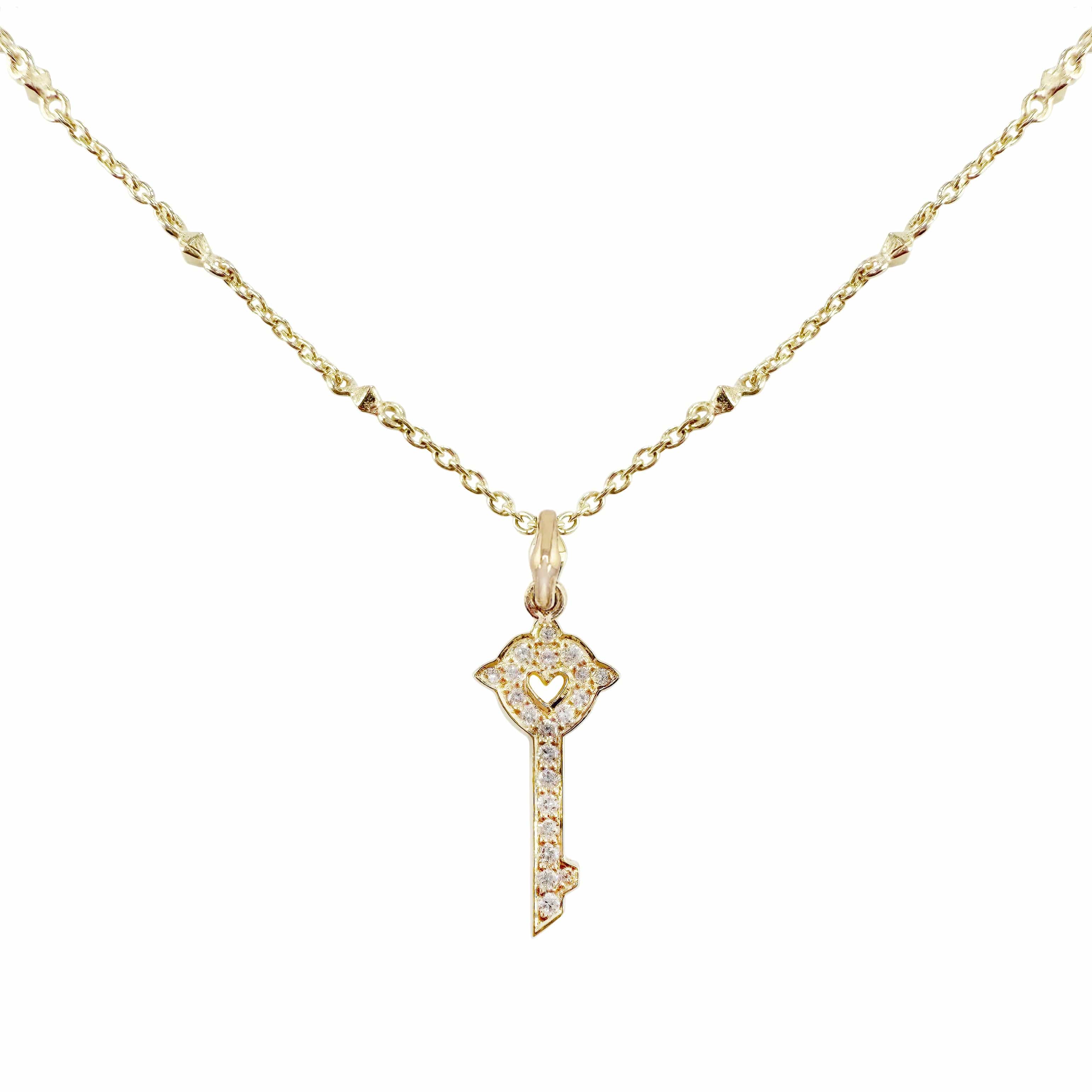 Reign Los Angeles Virasat Vintage Key Necklace