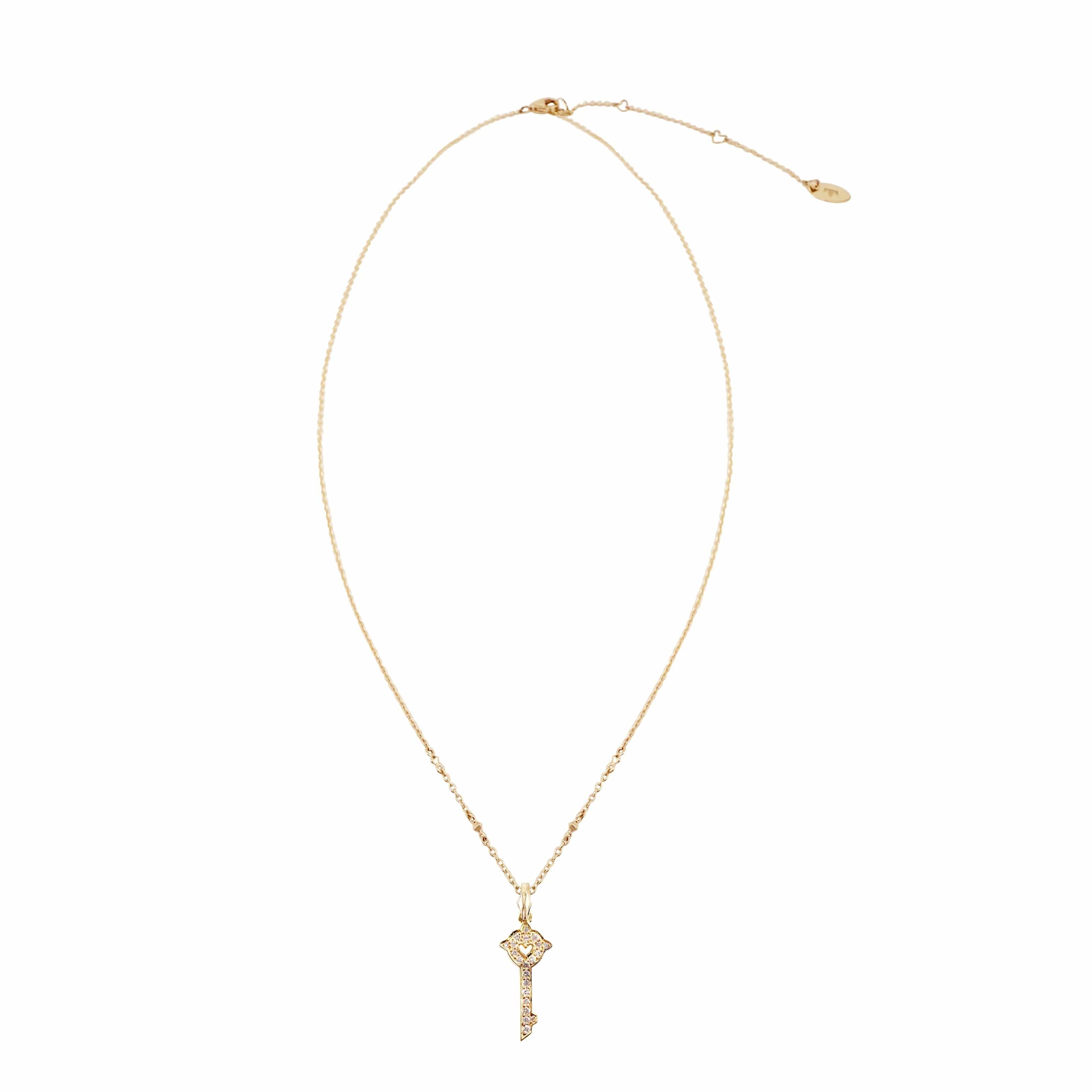 Reign Los Angeles Virasat Vintage Key Necklace
