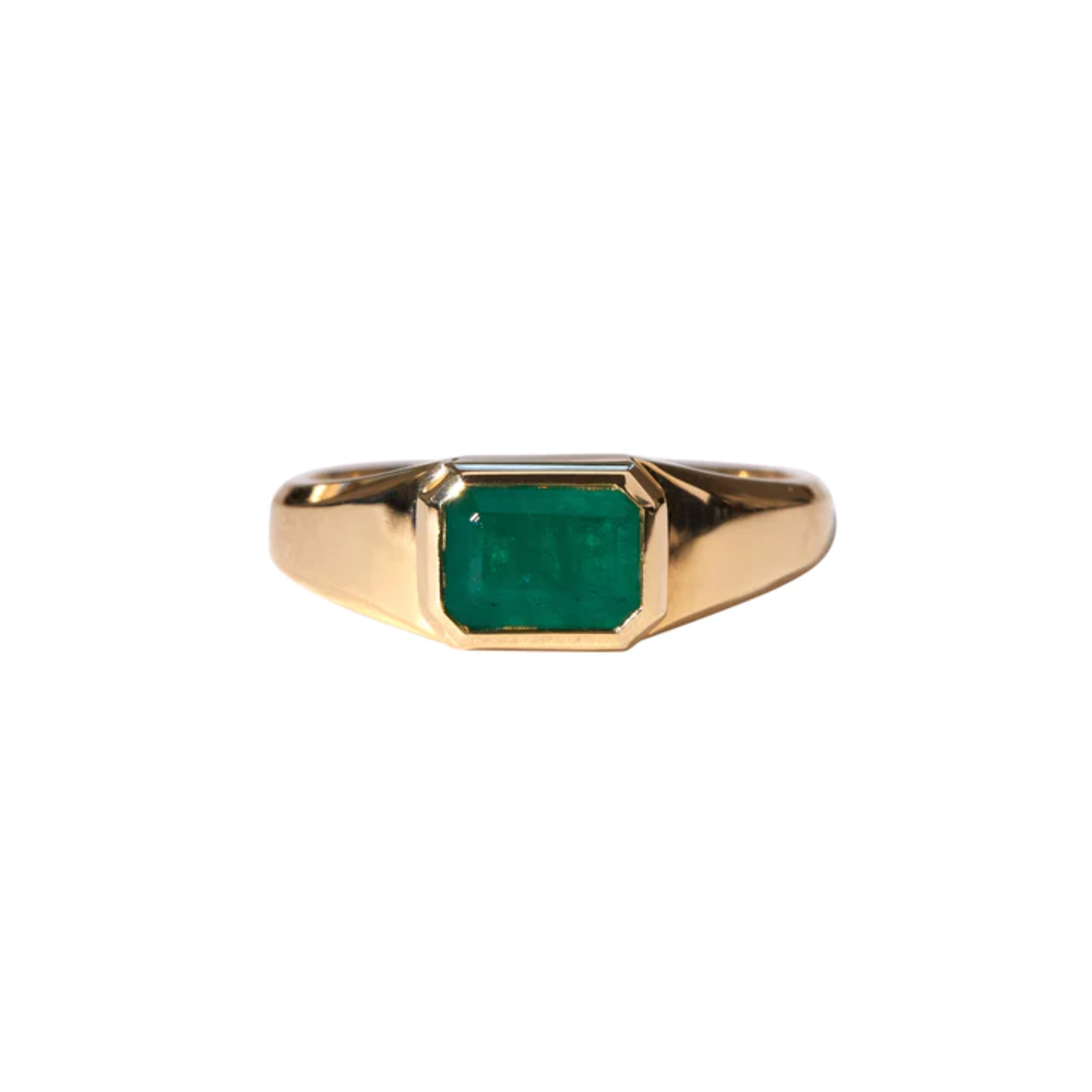 Atlas Emerald Ring