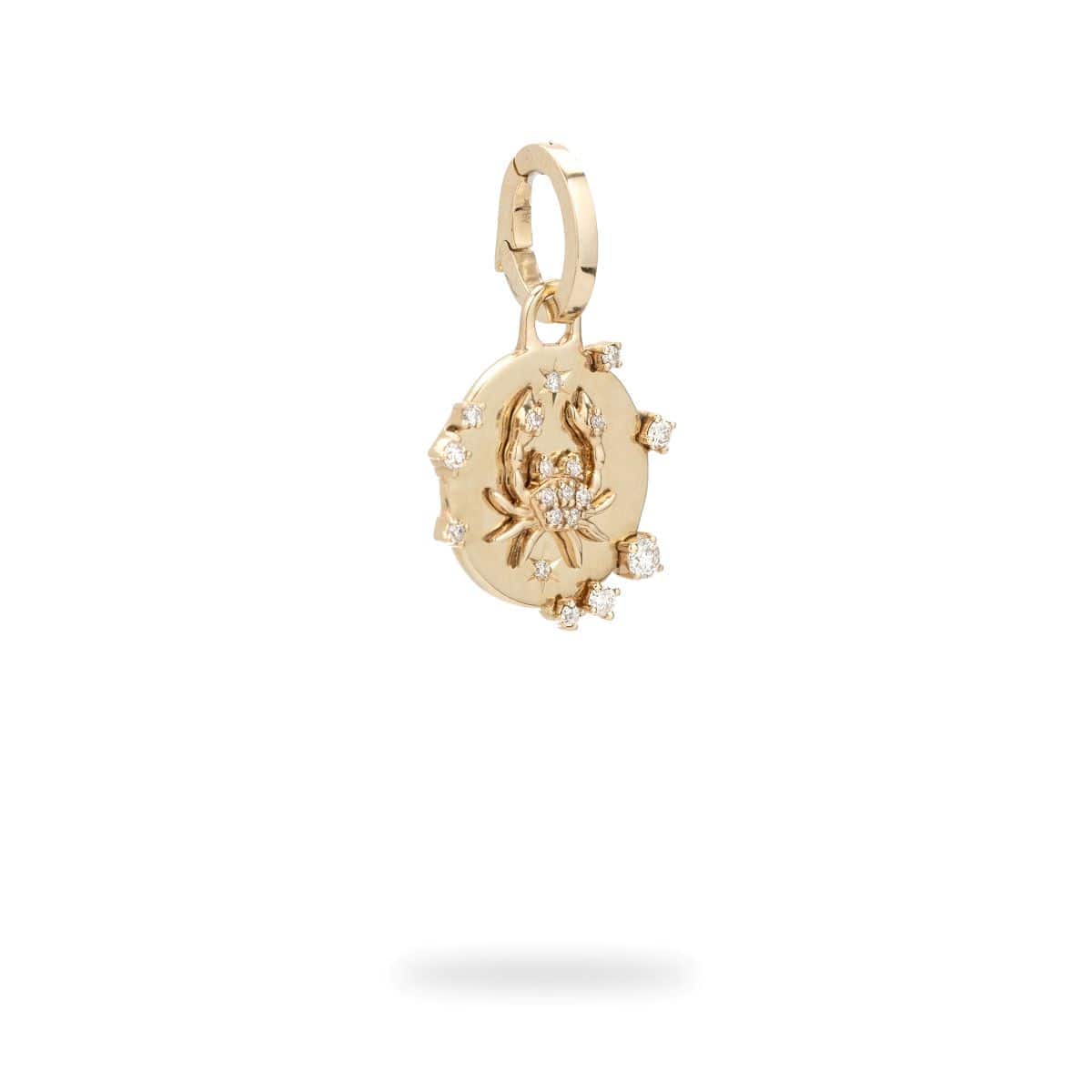 Adina Reyter Zodiac Diamond Cancer Hinged Charm