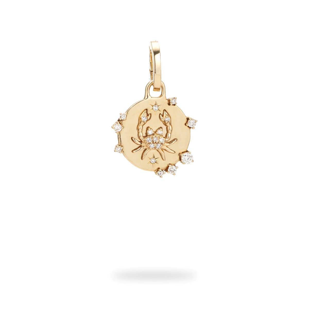 Adina Reyter Zodiac Diamond Cancer Hinged Charm