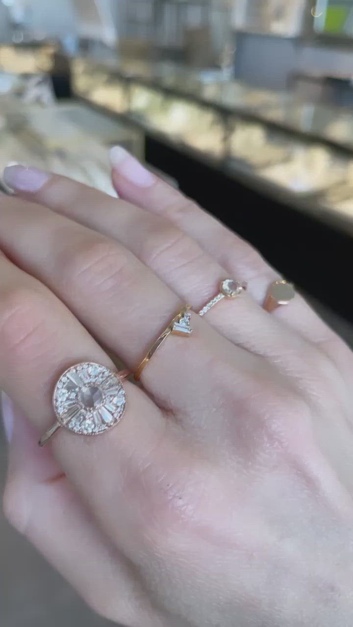 Round Signet Pinky Ring