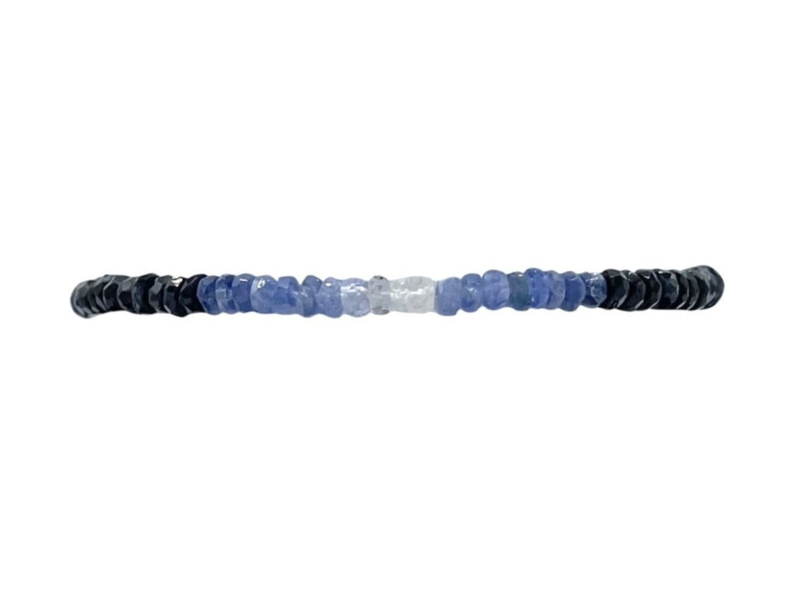 blue sapphire ombre karen Lazar bracelet