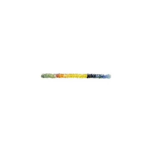 2mm Lake Tahoe Ombre Gemstone Beaded Bracelet