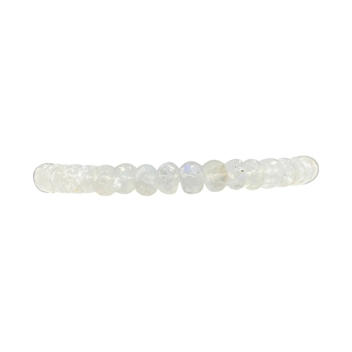 5mm Gold and Moonstone Beaded Bracelet