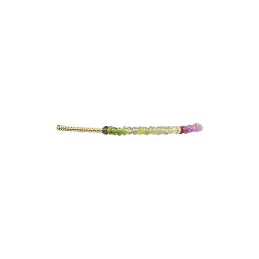 2mm Vino Ombre Gemstone Beaded Bracelet