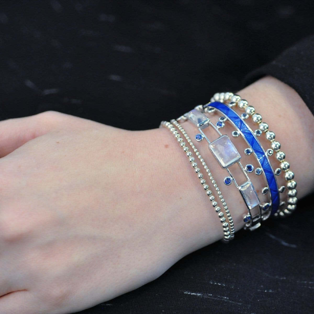 karen lazar layered bracelets