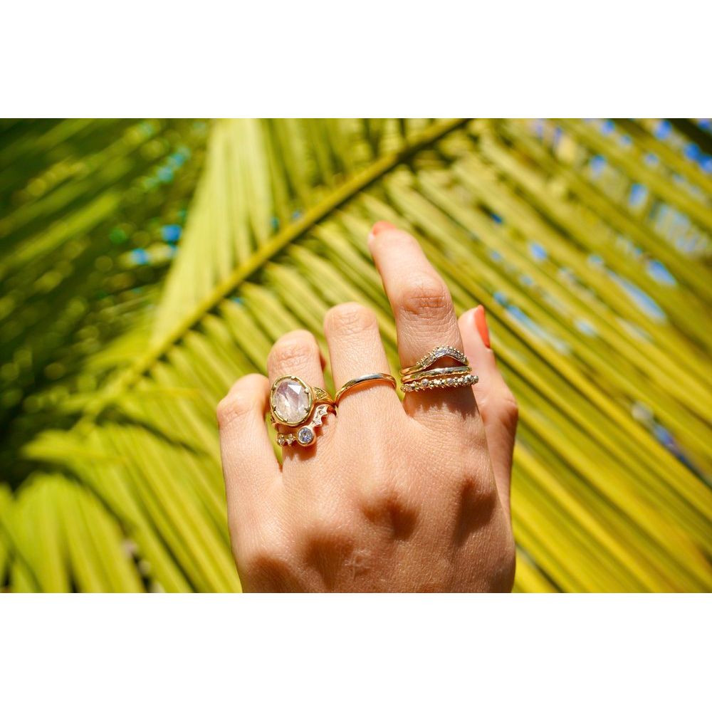 Diamond Seafoam Ring