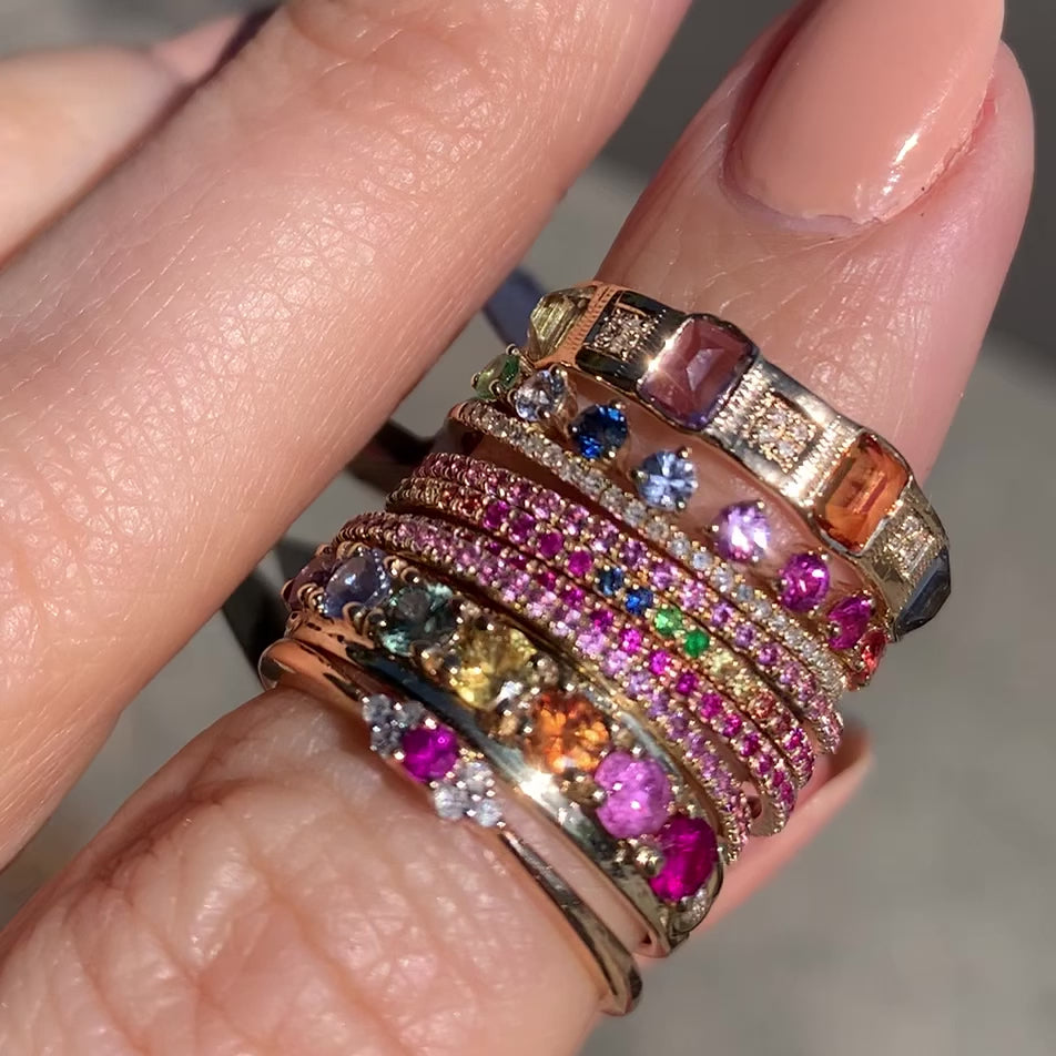 Rainbow Eternity Band