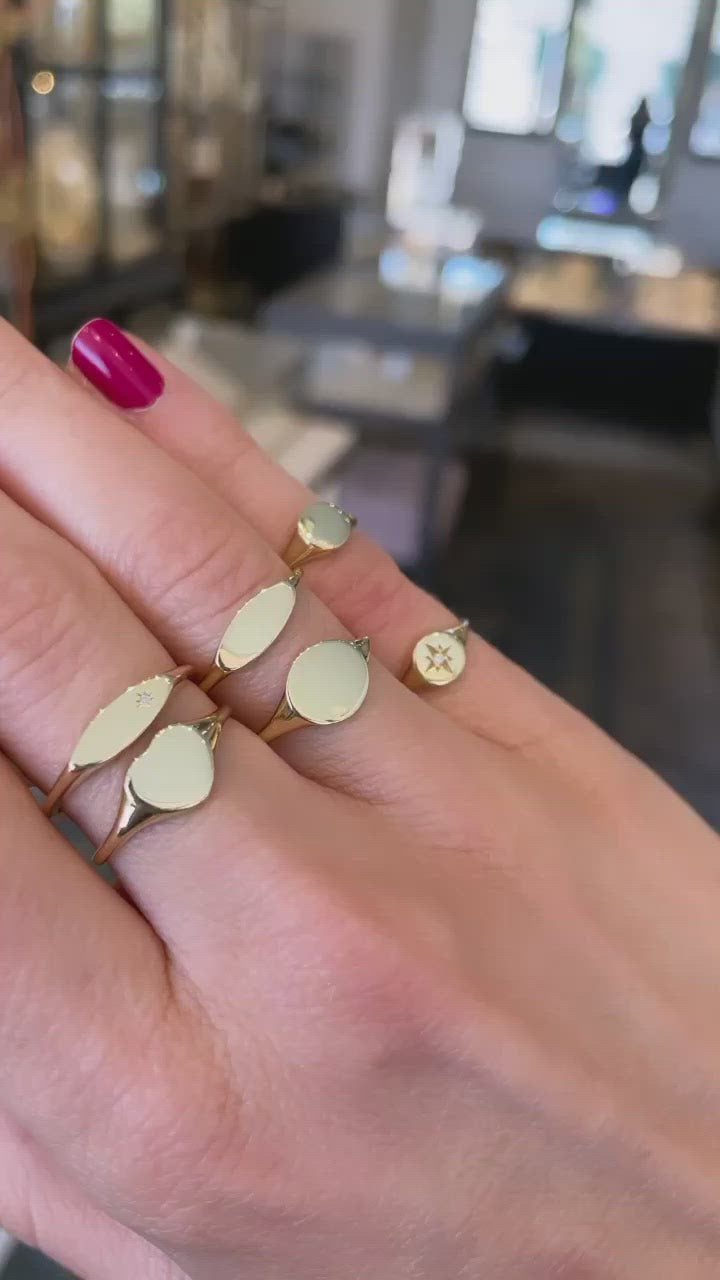 Oval Signet Ring
