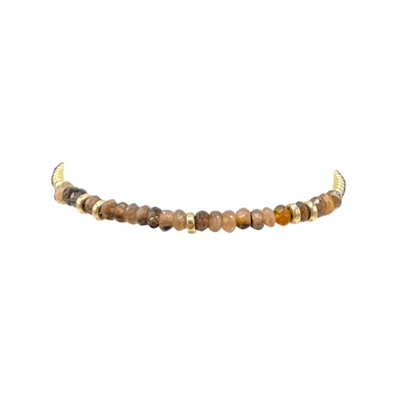 Karen Lazar BRACELETS 2mm Idosolite Bracelet with Rondelles