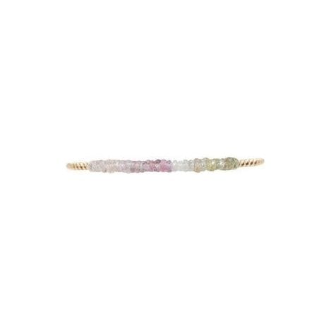 Karen Lazar BRACELETS 2mm Watermelon Ombre Gemstone Beaded Bracelet