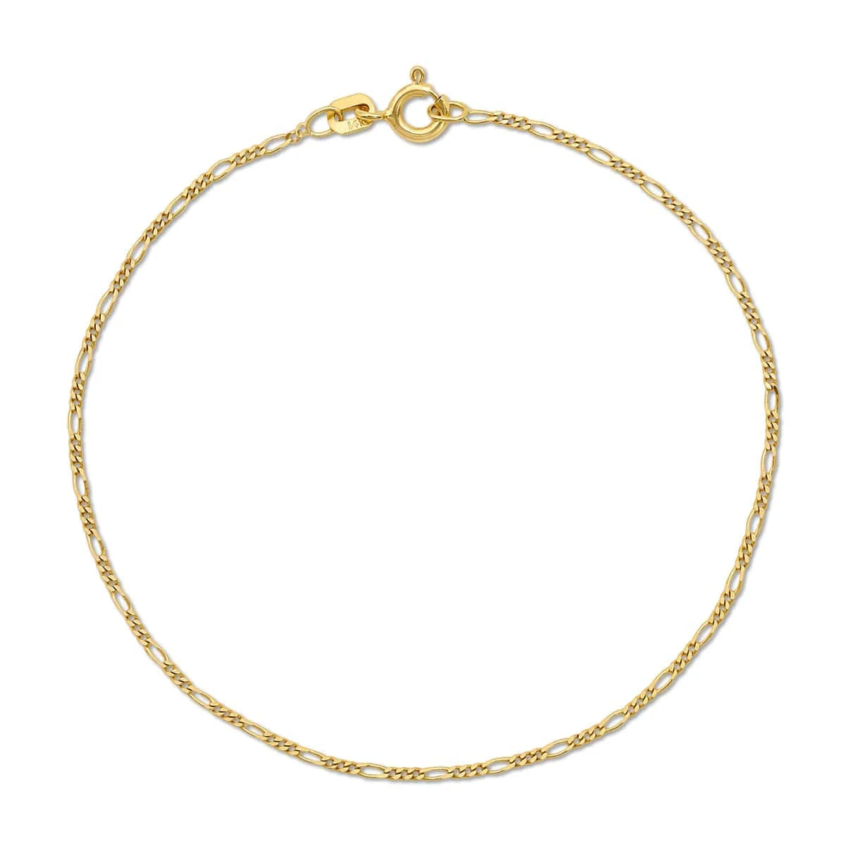 CLA BRACELETS Dainty Figaro Chain Bracelet