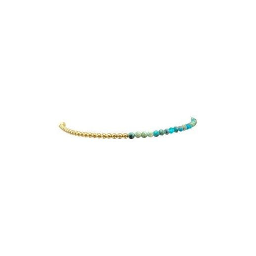 Karen Lazar BRACELETS Mixed Turquoise Beaded Layering Bracelet