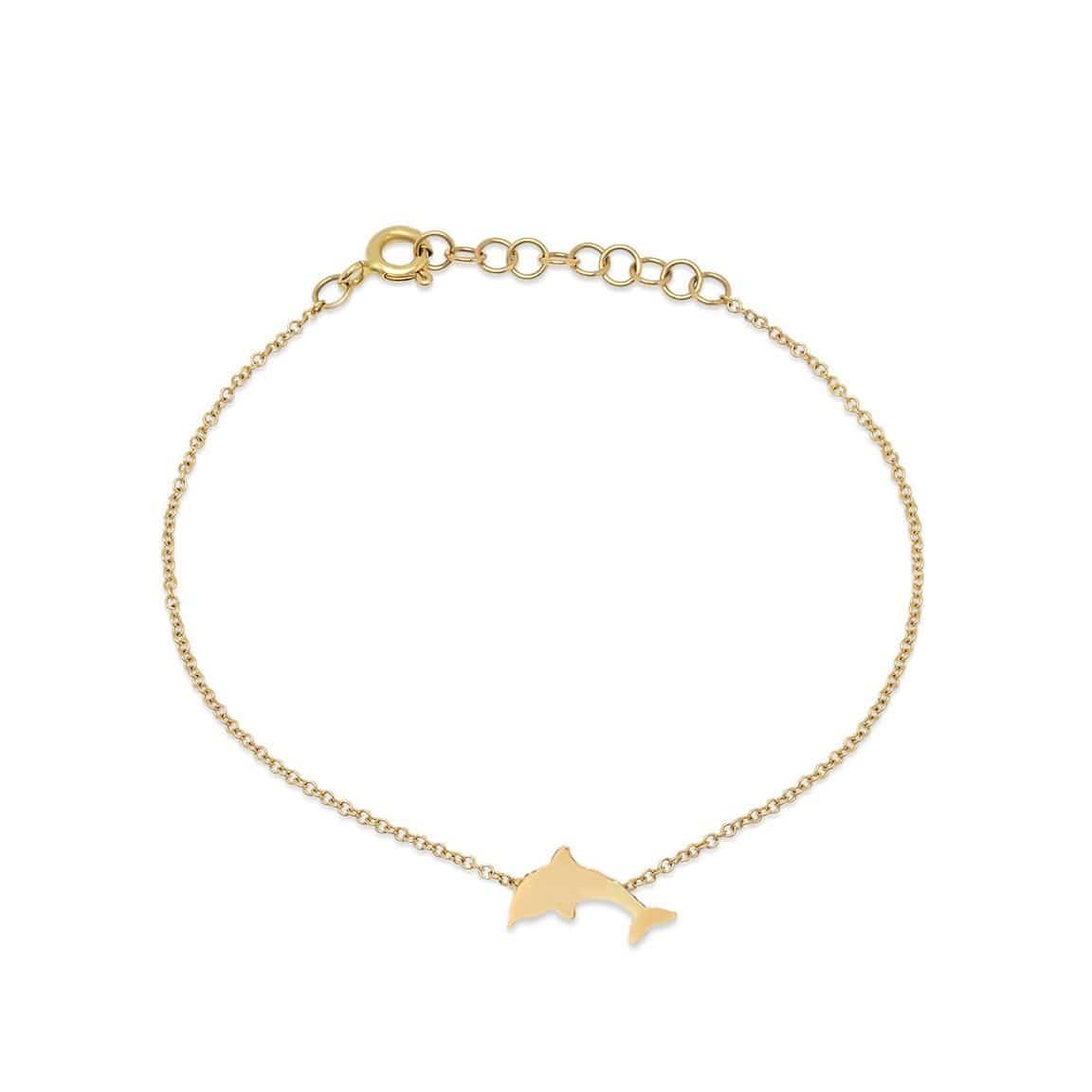 CAITLIN NICOLE JEWELRY BRACELETS Small Gold Dolphin Gold Bracelet