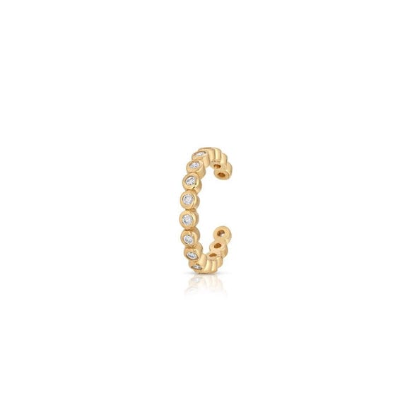 amazing grace EAR CUFF Bezel Diamond Ear Cuff