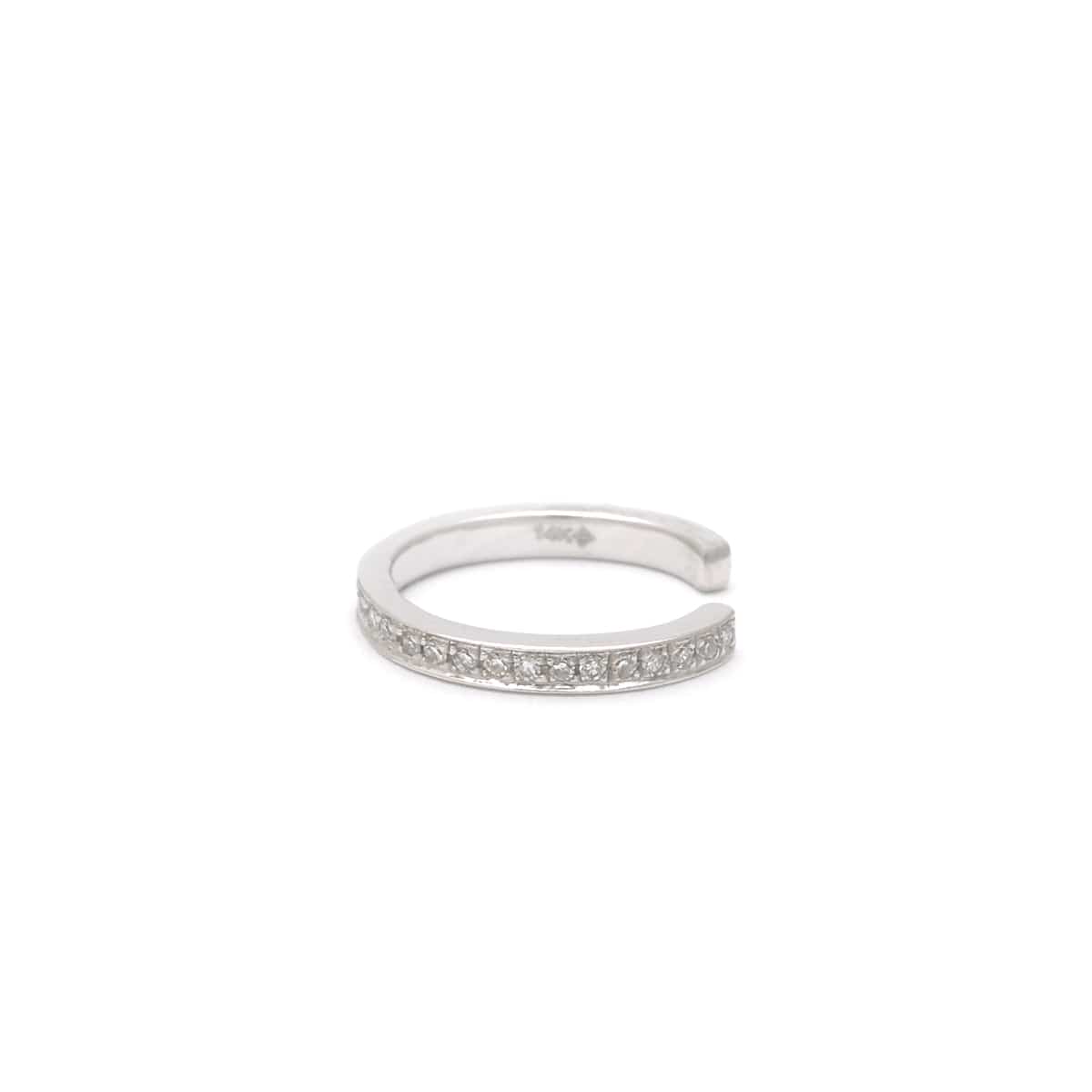 Amazing Grace EAR CUFF French Pave Diamond Ear Cuff 14K