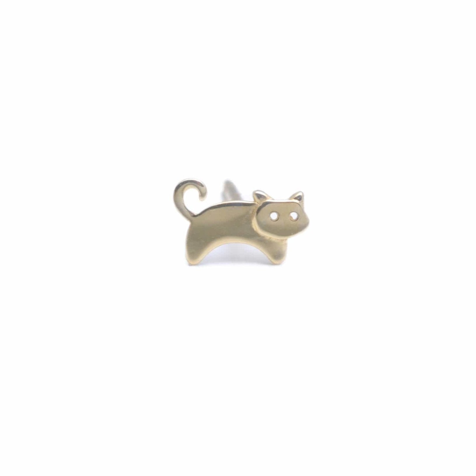 CLA EARRINGS Cat Stud Earrings