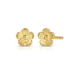 Curated Los Angeles EARRINGS Cherry Blossom Flower Stud Earrings