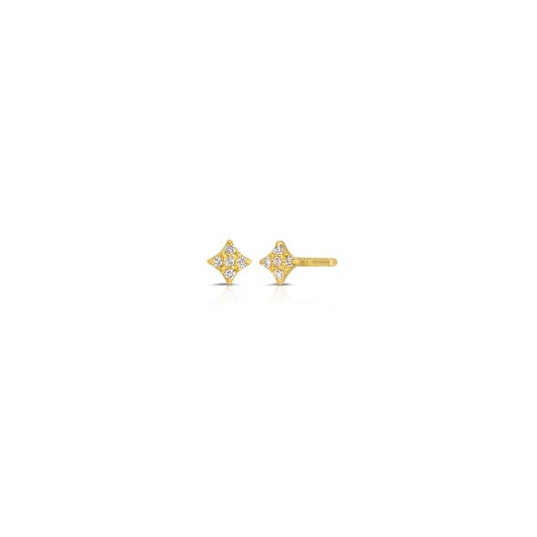 Curated Los Angeles EARRINGS Diamond Sparkle Stud Earrings