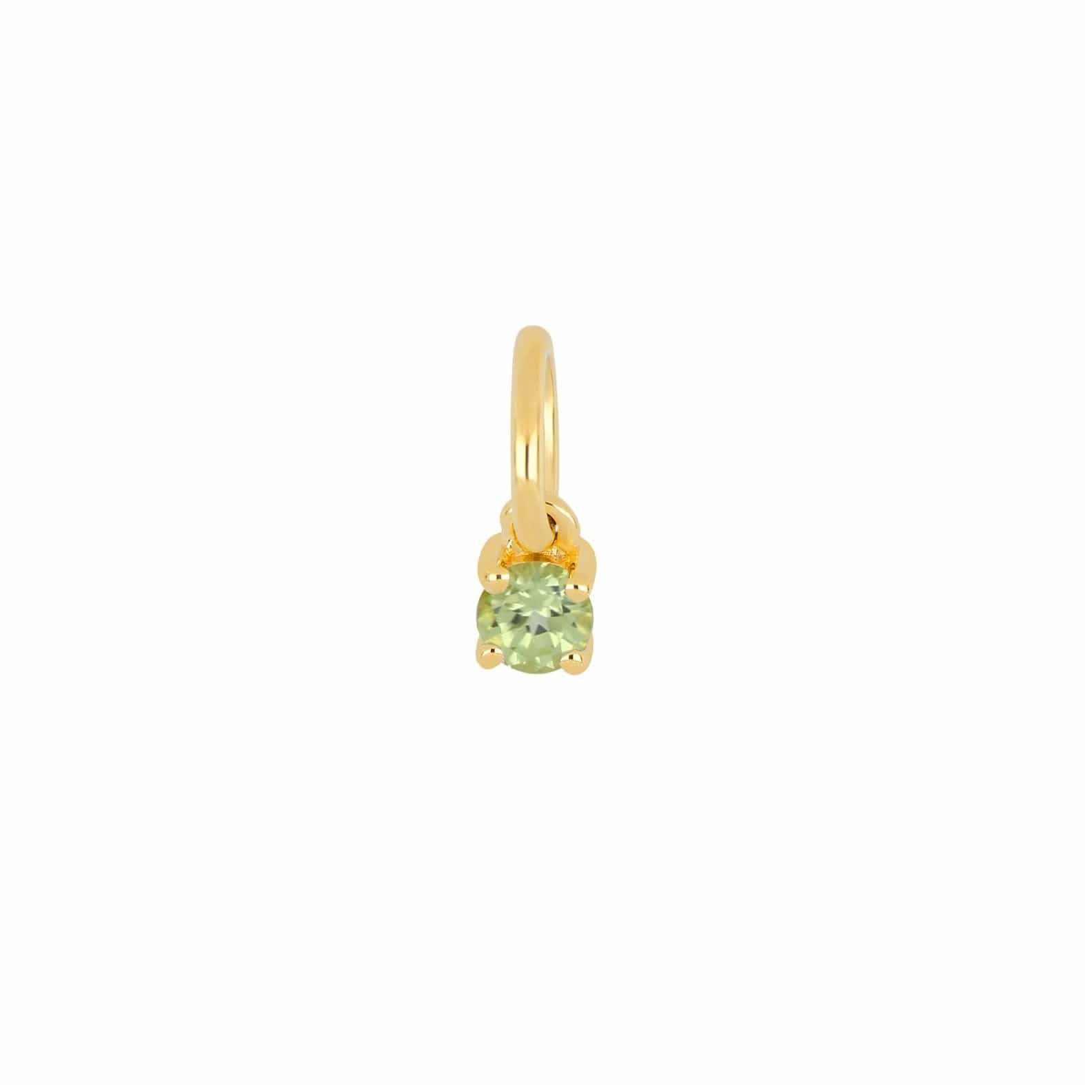 EF COLLECTION NECKLACES August - Peridot Petite Birthstone Charm