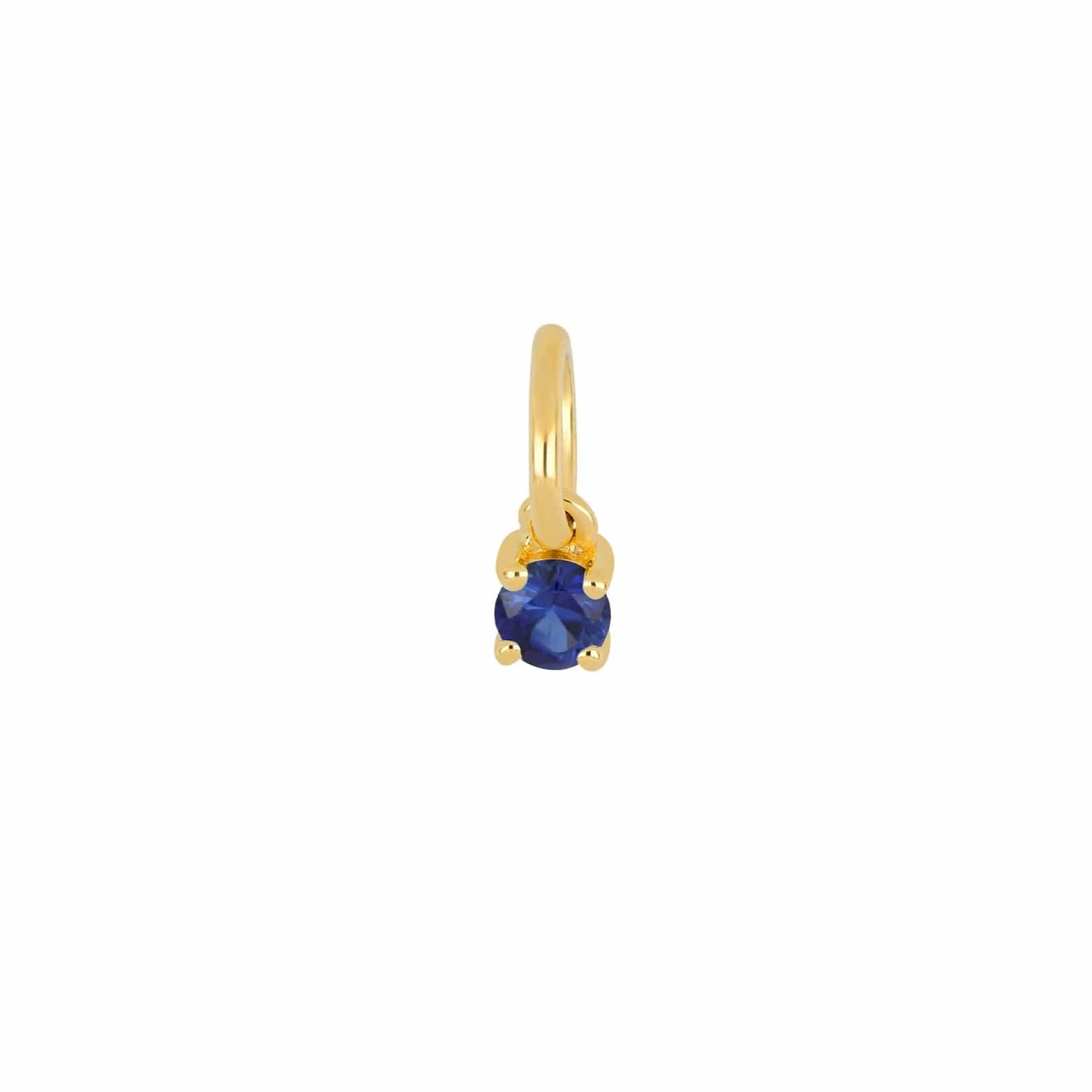 EF COLLECTION NECKLACES September - Sapphire Petite Birthstone Charm