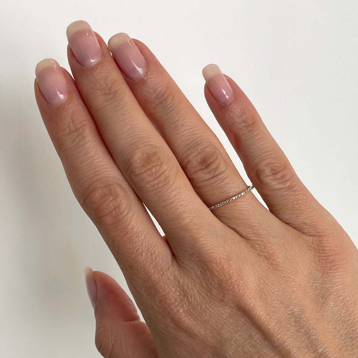 Curated Los Angeles RINGS Pave Diamond Half Eternity Ring