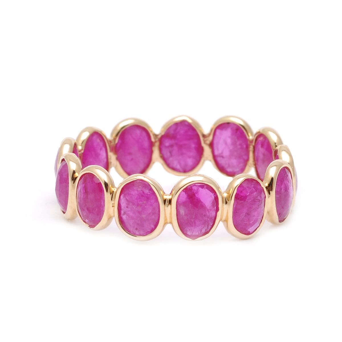 SUNDAR RINGS 5 Ruby Eternity Ring Band