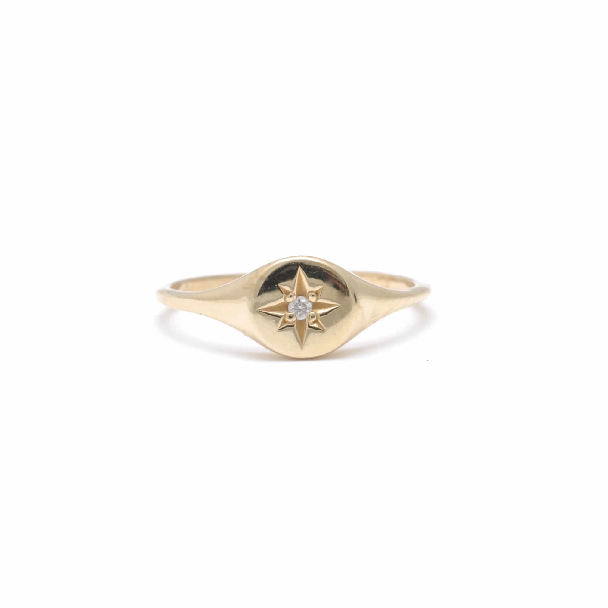 Amazing Grace RINGS Star Signet Pinky Ring